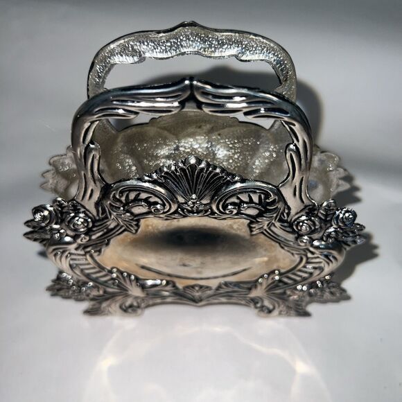 Vintage Rare Find Studio Silvermiths. Made In China. Napkins Holder. - Picture 2 of 8
